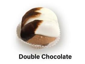 Double chocolate macaron