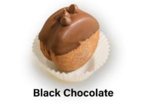 Black Chocolate macaron