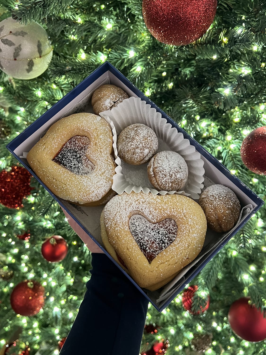 Linzer & Oreshki Cookie Box